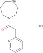 1-(1,4-Diazepan-1-yl)-2-(pyridin-2-yl)ethan-1-one hydrochloride