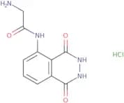2-Amino-N-(1,4-dioxo-1,2,3,4-tetrahydrophthalazin-5-yl)acetamide hydrochloride