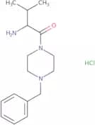 2-Amino-1-(4-benzyl-1-piperazinyl)-3-methyl-1-butanone hydrochloride