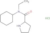 N-Cyclohexyl-N-ethyl-2-pyrrolidinecarboxamide hydrochloride