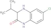 6-Chloro-3-(propan-2-yl)-1,2,3,4-tetrahydroquinoxalin-2-one