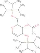 4-O-Acetyl-3,6-di-O-triisopropylsilyl-D-galactal