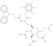2-Acetamido-3,4,6-tri-O-acetyl-2-deoxy-a-D-galactopyranosyl-(N-Fmoc)-L-serine pentafluorophenyl es…