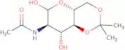 2-Acetamido-2-deoxy-4,6-O-isopropylidene-D-glucopyranose