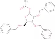 1-O-Acetyl-2,3,5-tri-O-benzyl-D-ribofuranose