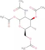 2-Acetamido-1,3,6-tri-O-acetyl-2,4-dideoxy-4-fluoro-D-glucopyranose