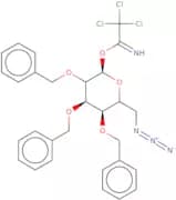 6-Azido-2,3,4-tri-O-benzyl-6-deoxy-a-D-mannopyranosyl trichloroacetimidate