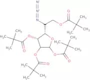 5-Azido-1,2,3,6-tetra-O-pivaloyl-2-deoxy-D-galactofuranoside