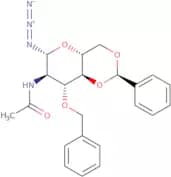 2-Acetamido-3-O-benzyl-4,6-O-benzylidene-2-deoxy-b-D-glucopyranosyl azide