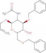 Allyl 2-acetamido-3,6-di-O-benzyl-2-deoxy-b-D-glucopyranoside