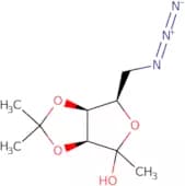 6-Azido-1,6-dideoxy-3,4-O-isopropylidene-D-lyxo-2-hexulofuranose