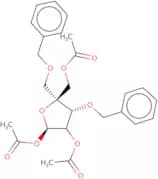4-C-Acetoxymethyl-1,2-di-O-acetyl-3,5-di-O-benzyl-a-D-ribofuranose