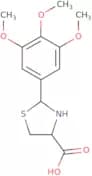 (4R)-2-(3,4,5-Trimethoxyphenyl)-1,3-thiazolidine-4-carboxylic acid