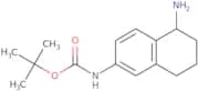 tert-Butyl N-(5-amino-5,6,7,8-tetrahydronaphthalen-2-yl)carbamate