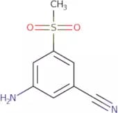3-Amino-5-methanesulfonylbenzonitrile