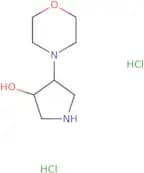 rac-(3R,4R)-4-(Morpholin-4-yl)pyrrolidin-3-ol dihydrochloride