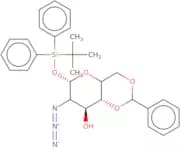 1-O-tert-Butyldiphenysilyl-2-azido-4,6-O-benzylidene-2-deoxy-b-D-galactopyranoside