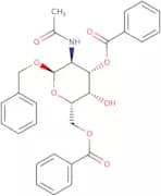 Benzyl 2-acetamido-3,6-di-O-benzoyl-2-deoxy-a-D-galactopyranoside