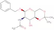 Benzyl 2-acetamido-2-deoxy-4,6-O-isopropylidene-α-D-glucopyranoside