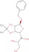 Benzyl 2,3-O-isopropylidene-L-glycero-a-D-mannoheptofuranoside