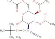 1-O-tert-Butyldimethylsilyl-2-azido-2-deoxy-b-D-glucopyranoside