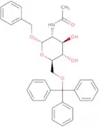 Benzyl 2-acetamido-2-deoxy-6-O-trityl-a-D-glucopyranoside