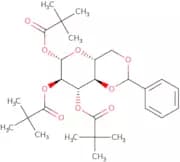 4,6-O-Benzylidene-1,2,3-tri-O-pivaloyl-b-D-glucopyranose