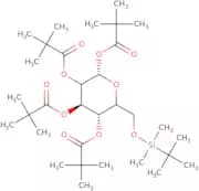 6-O-tert-Butyldimethylsilyl-1,2,3,4-tetra-O-pivaloyl-b-D-galactopyranose