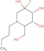 N-Butyl-1-deoxy-2-fluoronojirimycin
