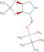 5-O-tert-Butyldimethylsilyl-1,4-dideoxy-1,4-imino-2,3-O-isopropylidene-D-ribitol