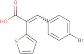 3-(4-Bromophenyl)-2-(thiophen-2-yl)prop-2-enoic acid