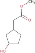 Methyl 2-[(1R,3S)-rel-3-hydroxycyclopentyl]acetate