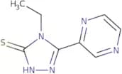 4-Ethyl-5-(pyrazin-2-yl)-4H-1,2,4-triazole-3-thiol