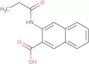 3-Propanamidonaphthalene-2-carboxylic acid