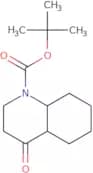 tert-Butyl 4-oxo-decahydroquinoline-1-carboxylate