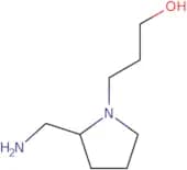 3-[2-(Aminomethyl)pyrrolidin-1-yl]propan-1-ol