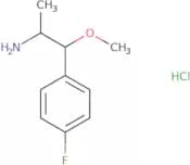 1-(4-Fluorophenyl)-1-methoxypropan-2-amine hydrochloride