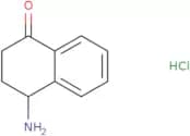 4-Amino-1,2,3,4-tetrahydronaphthalen-1-one hydrochloride