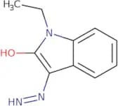 1-Ethyl-3-hydrazinylidene-2,3-dihydro-1H-indol-2-one