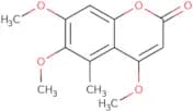 4,6,7-Trimethoxy-5-methylcoumarin