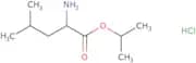 Propan-2-yl (2S)-2-amino-4-methylpentanoate hydrochloride