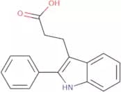 3-(2-Phenyl-1H-indol-3-yl)propanoic acid