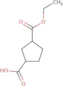 rac-(1R,3S)-3-(Ethoxycarbonyl)cyclopentane-1-carboxylic acid