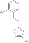 3-[2-(2-Methylphenyl)ethyl]-1H-pyrazol-5-amine