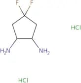 (1R,2S)-4,4-Difluorocyclopentane-1,2-diamine dihydrochloride
