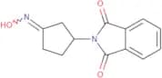 2-[3-(Hydroxyimino)cyclopentyl]-2,3-dihydro-1H-isoindole-1,3-dione