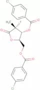 3,5-Di-O-p-chlorobenzoyl-2-deoxy-2-fluoro-2-C-methyl-D-ribofurano-1,4-lactone
