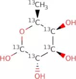 2-Deoxy-2-fluoro-L-[UL-13C]fucose
