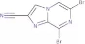6,8-Dibromoimidazo[1,2-a]pyrazine-2-carbonitrile