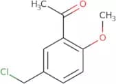 1-[5-(Chloromethyl)-2-methoxyphenyl]ethan-1-one